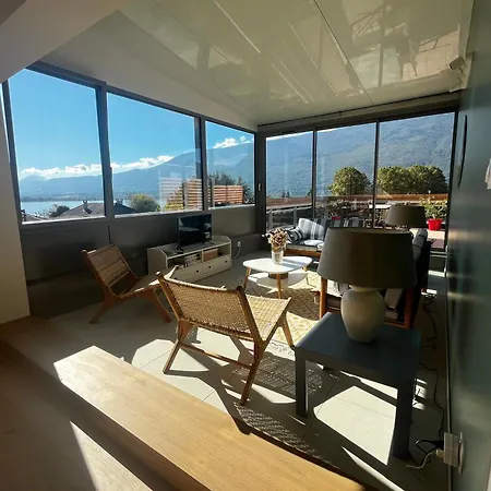 Duplex Vue Bourget- Terrasse-bord De La Lido Apartamento